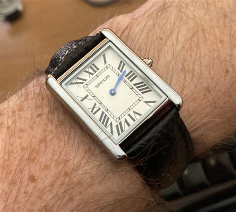 sanda tank watch|sanda watch cartier tank.